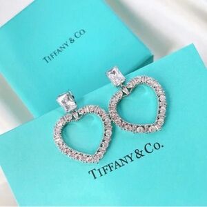 Tiffany & Co. Silver Heart Earrings